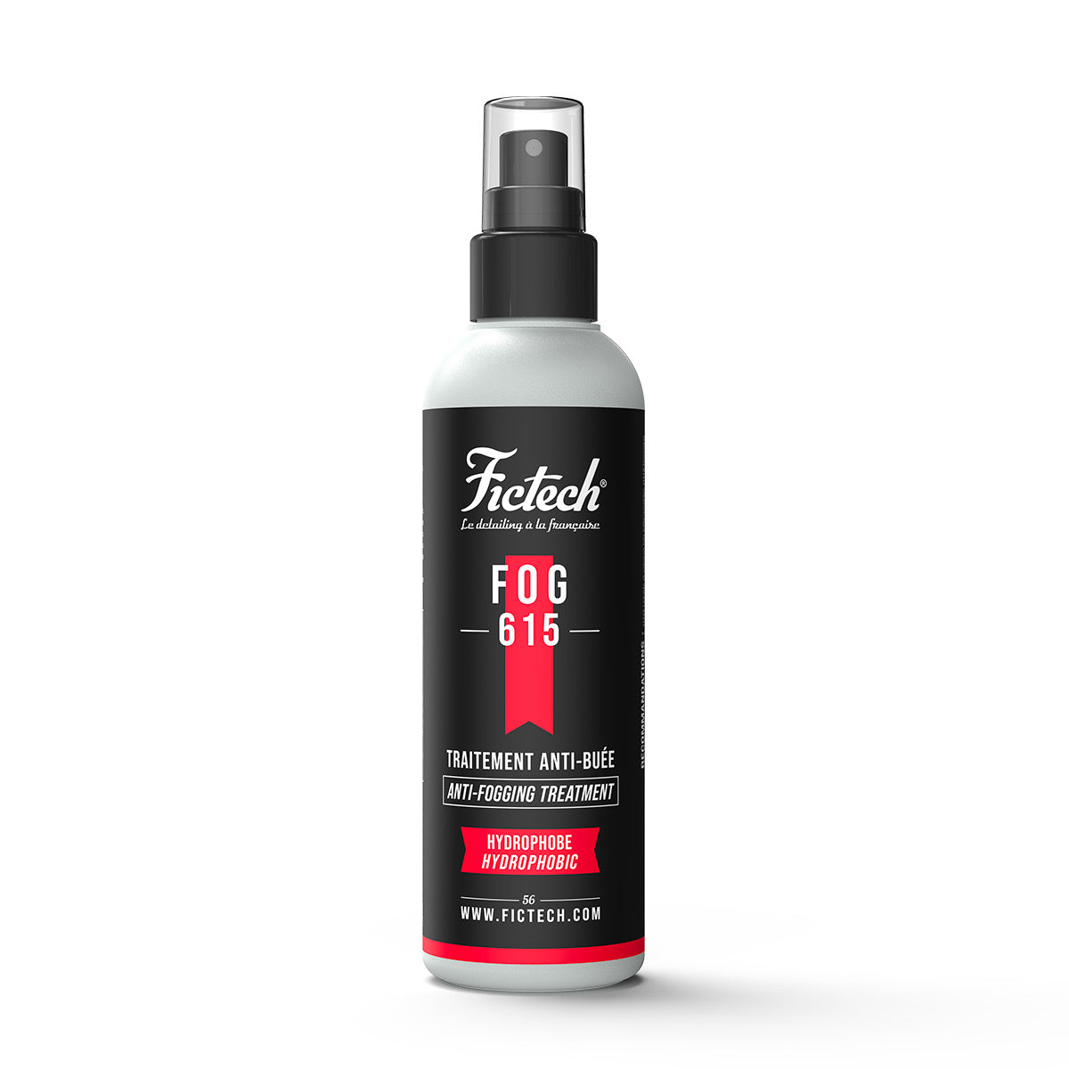 FOG - 615 Traitement anti-buée pour surfaces vitrées intérieures. Protection 2 mois. 100ml