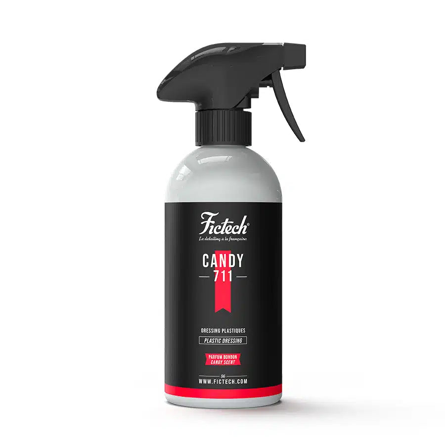 CANDY - 711 Dressing pour plastiques intérieurs. Effet satiné/mat. Formule prête à l'emploi. 500ml