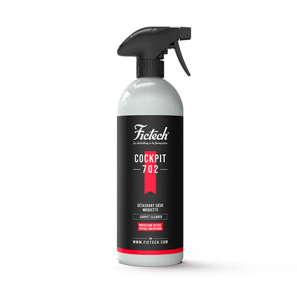 COCKPIT - 702 Nettoyant détachant pour moquettes et tissus. Formule prête à l'emploi. 500ml