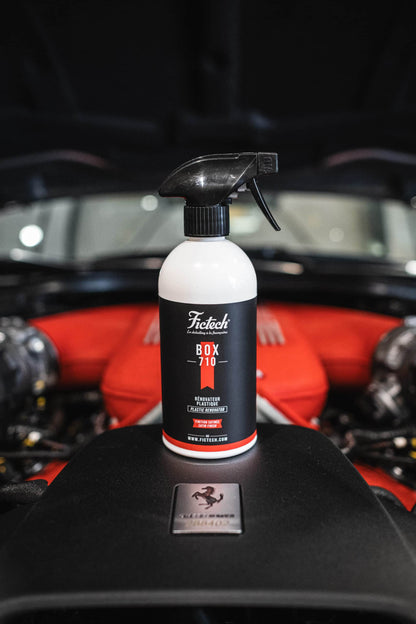 BOX - 710 Dressing pour plastiques intérieurs. Effet brillant/satiné. Formule prête à l'emploi.