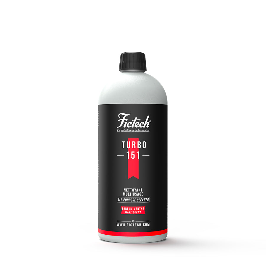 TURBO - 151 Nettoyant APC puissant tout usage. Parfum menthe. Formule concentrée.