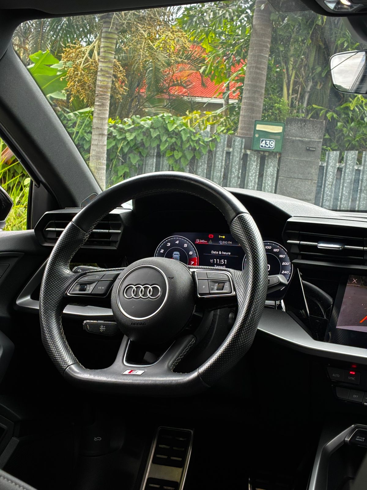 Audi A3 Sedan S-Line Pack Black – 150 ch – Virtual Cockpit