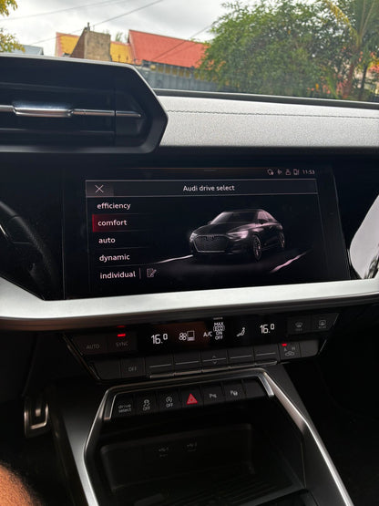 Audi A3 Sedan S-Line Pack Black – 150 ch – Virtual Cockpit