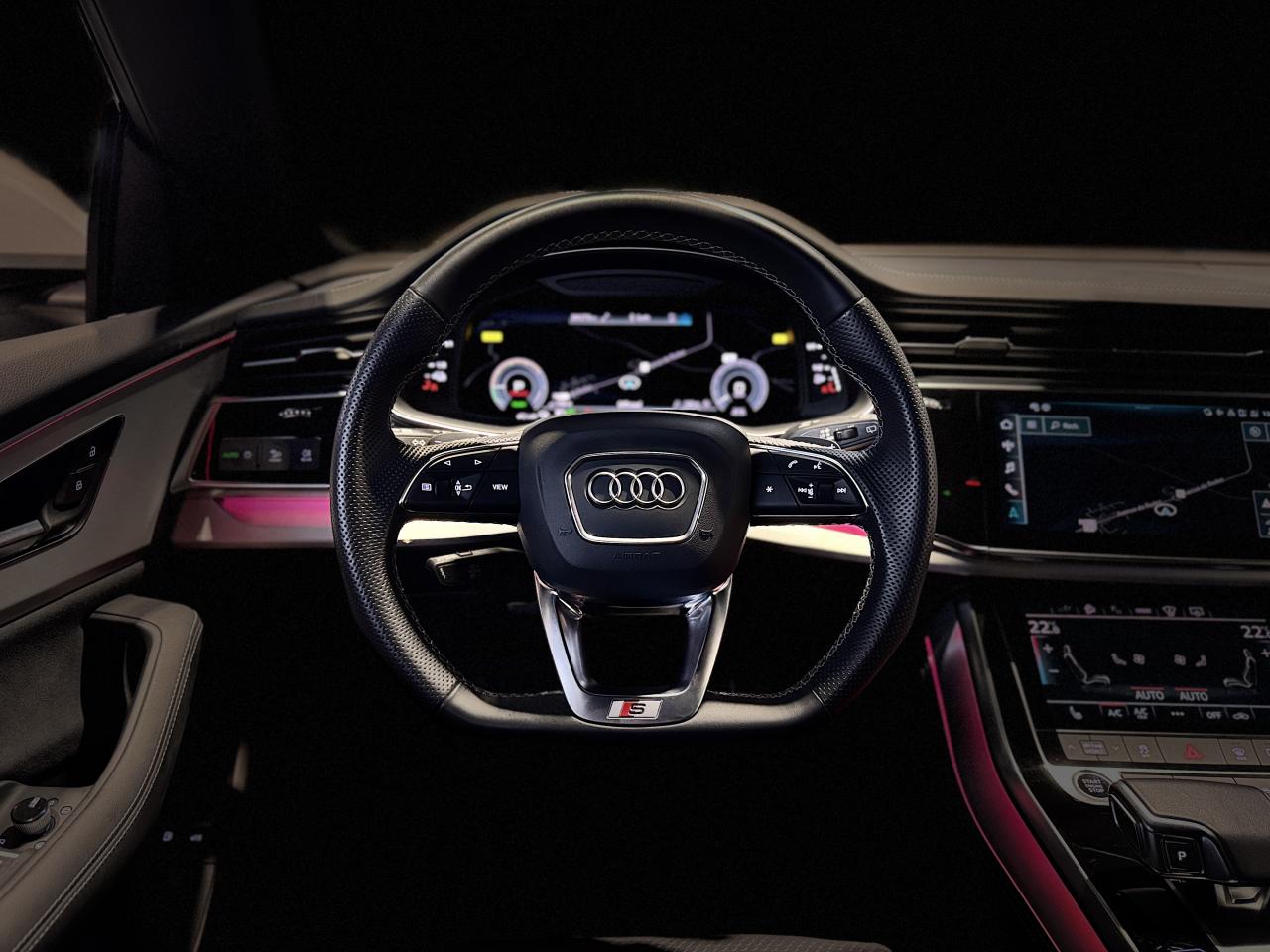 AUDI Q8 55 TFSI HYBRIDE 381 CH S LINE – DISPONIBLE À L'IMPORTATION